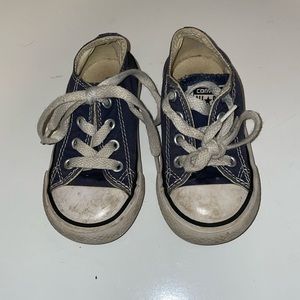 Navy converse